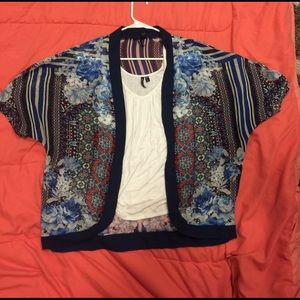 Heartsoul outfit  tank top and cardigan Size: L