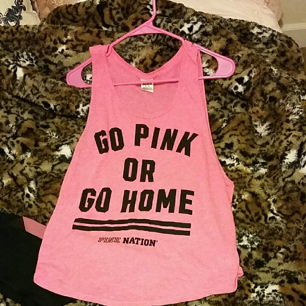 Vs pink tank top
