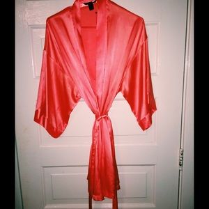 Victoria secret silk bath robe