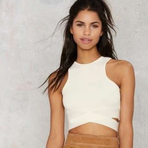 Nasty Gal J.O.A crop top!