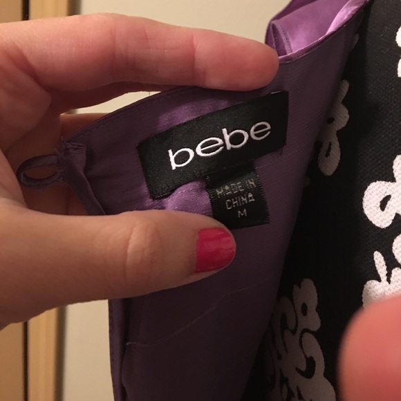 Purple bebe dress - Picture 3 of 7