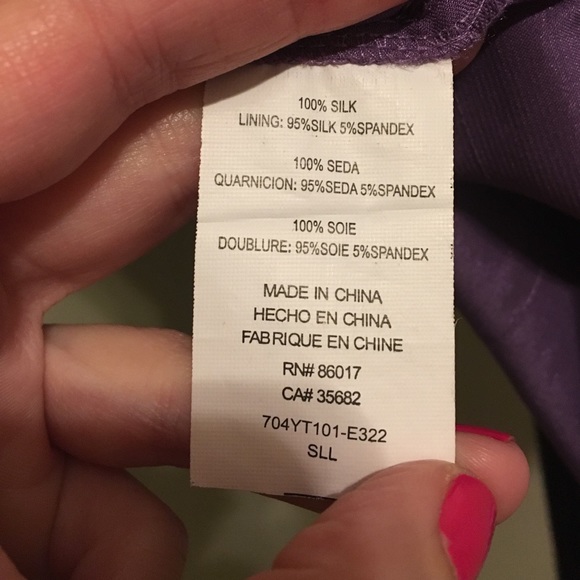 Purple bebe dress - Picture 4 of 7