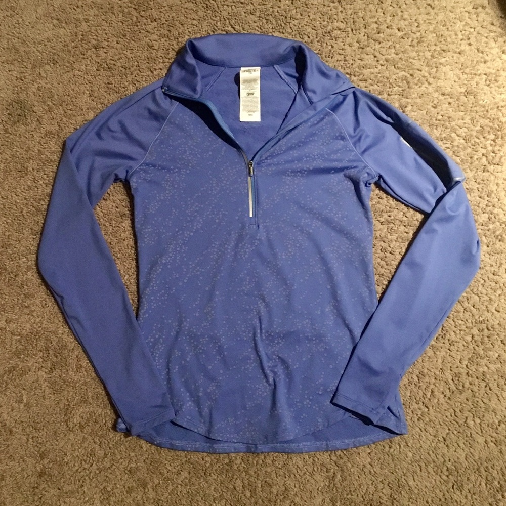 SOLD UnderArmour Periwinkle Quarter zip