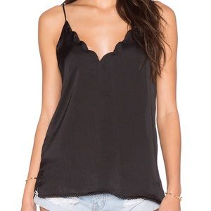 Free People scallop tank NWT