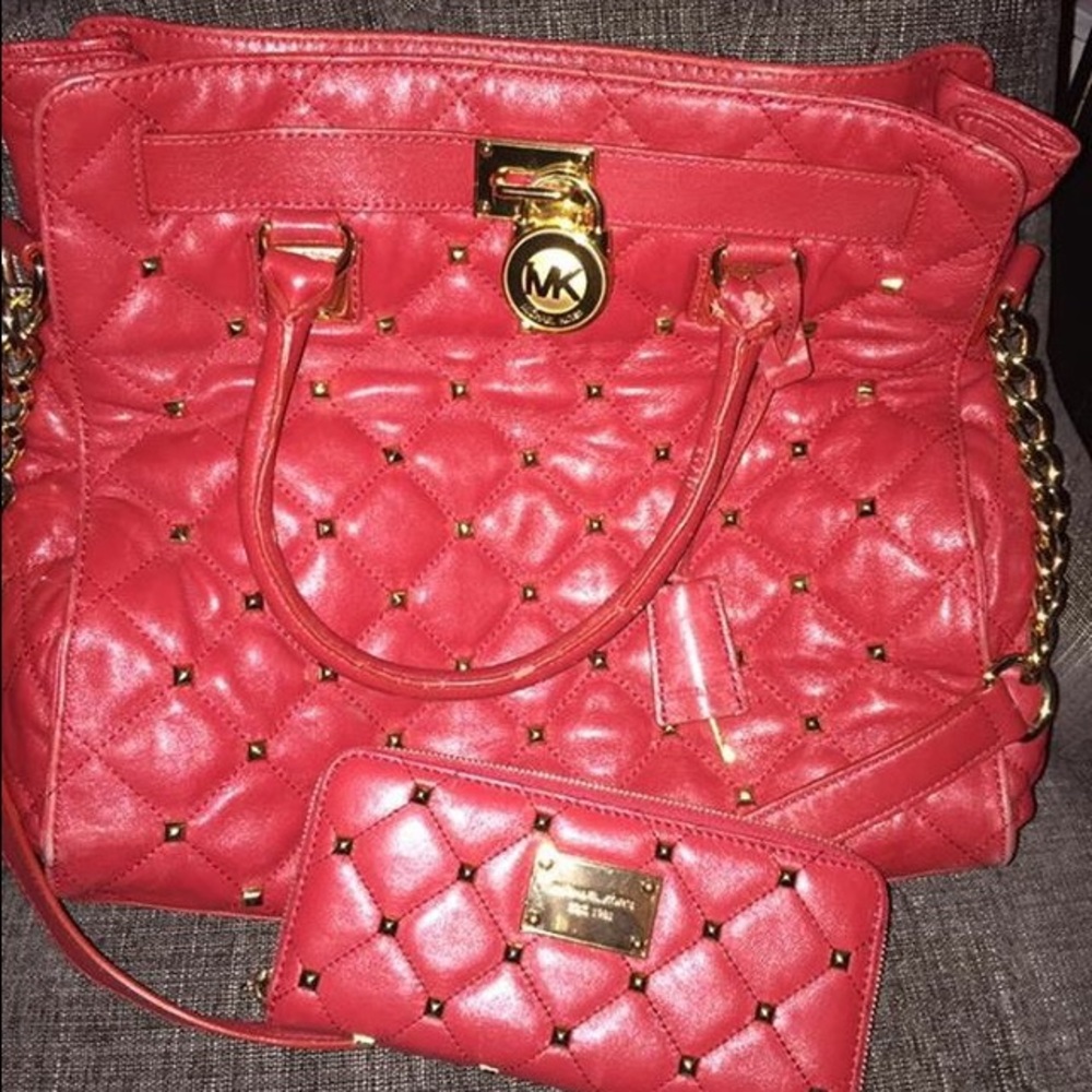 Michael kors purse and wallet
