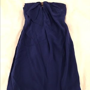 Strapless open back Ali Ro Dress