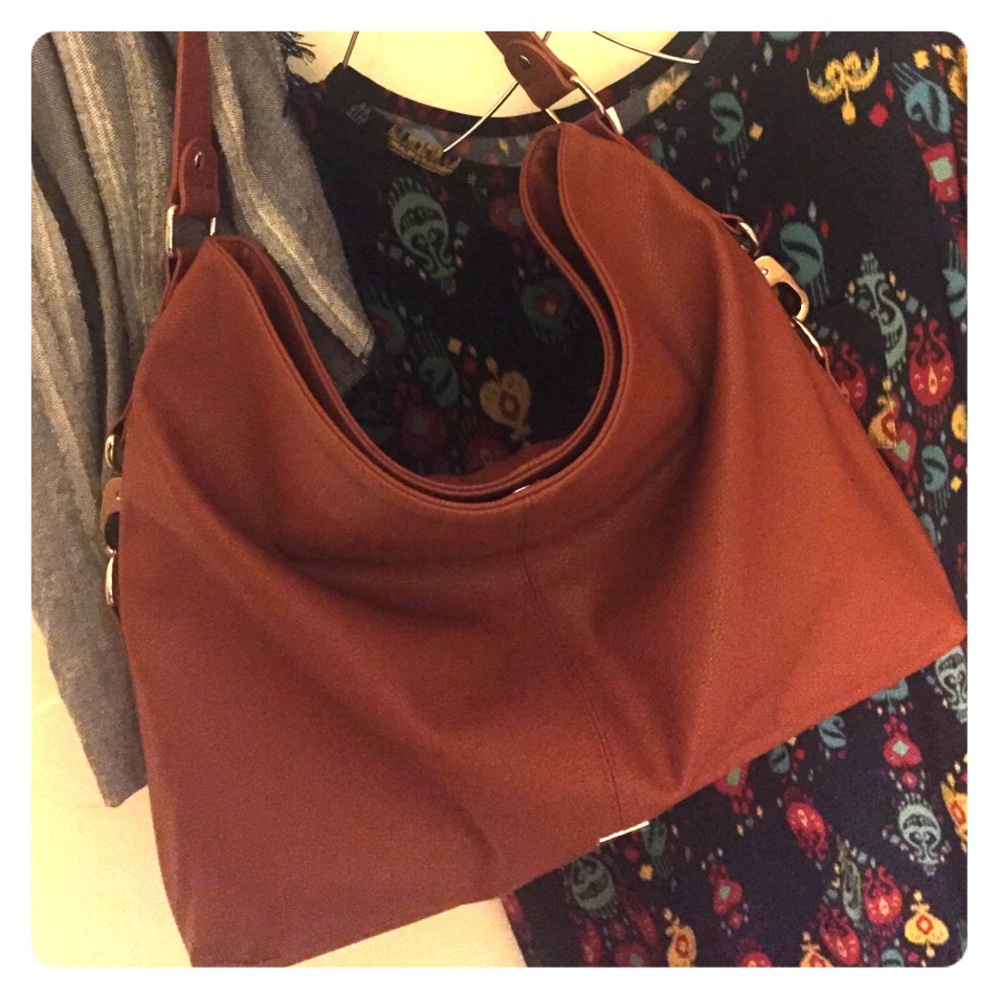 Thirty One Fashion Games Purse in cognac pebble