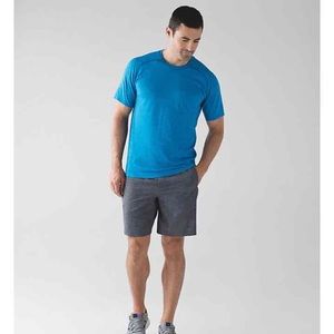 NWT LULULEMON Men's metal vent shirt blue medium