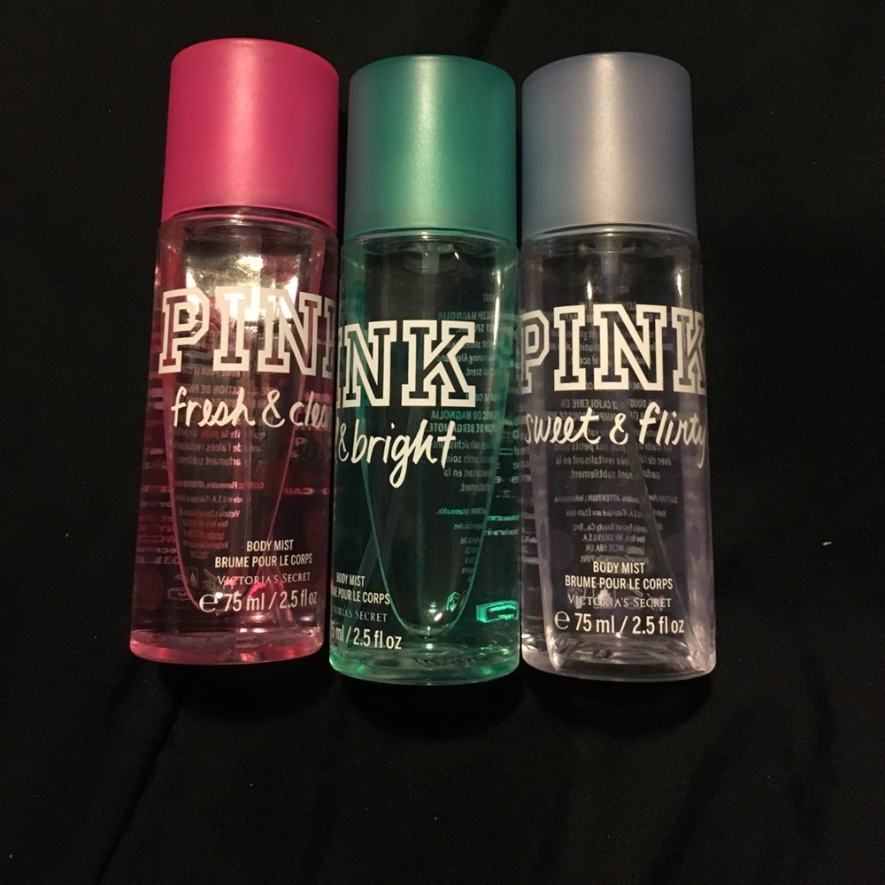 PINK body mists
