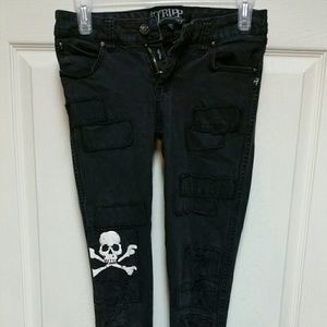 Bla k Tripp Skinny Pants