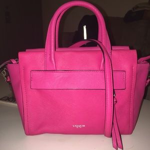 Pink coach purse SOLD