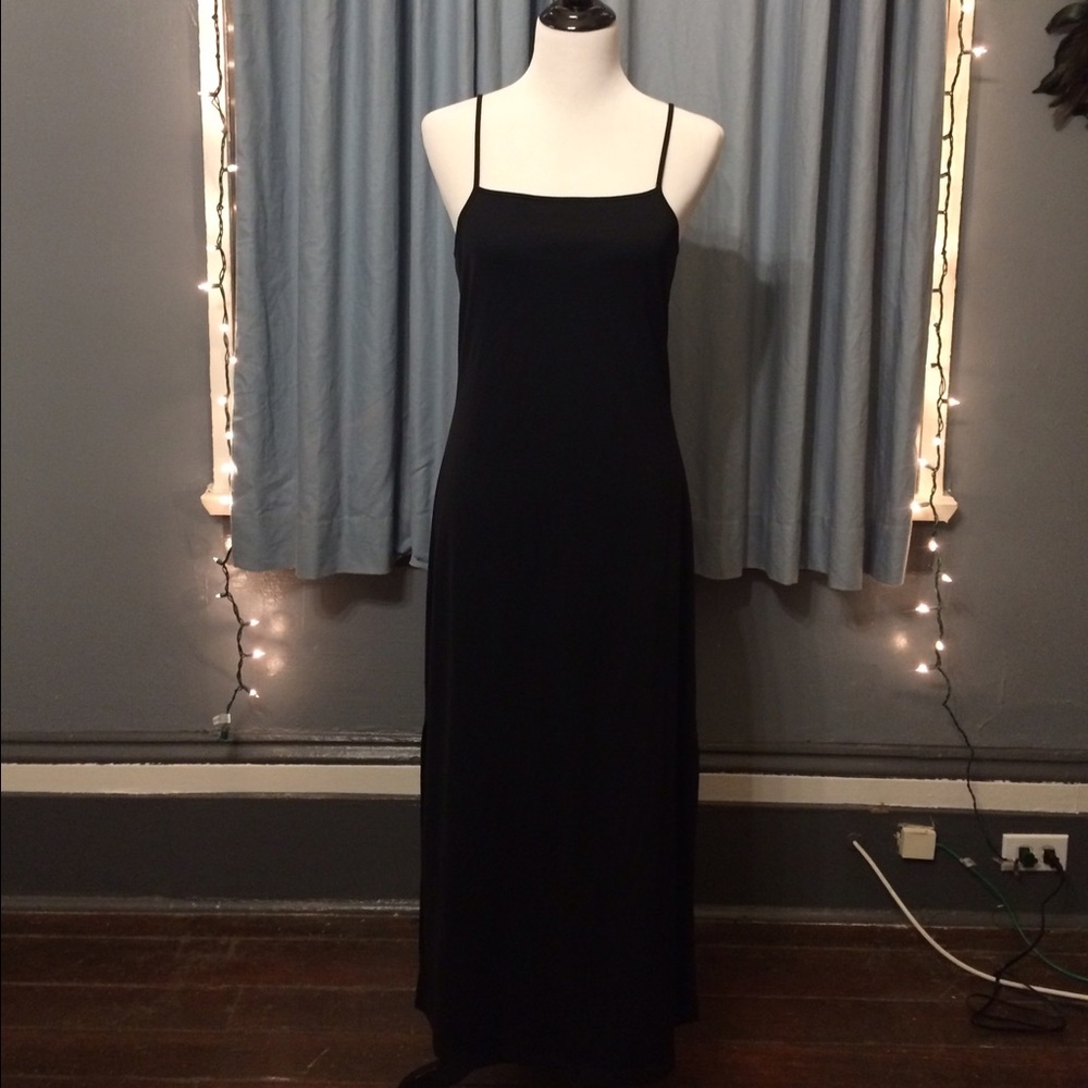 90's Express "Rachel Green" Black Dress ☕️