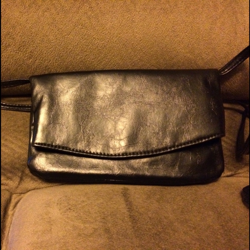 Black cross body bag