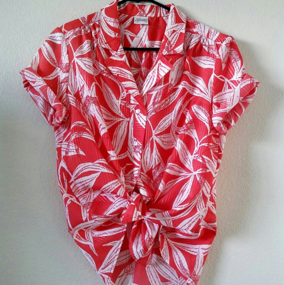 Vintage Tropical Blouse
