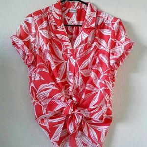 Vintage Tropical Blouse