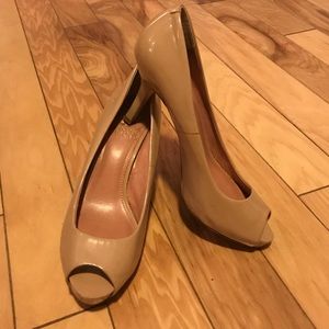 Vince Camuto Peeptoe Heels