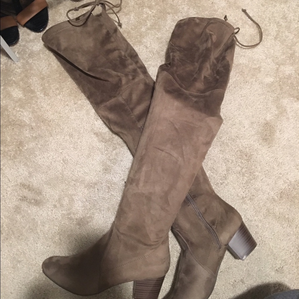 Suede Boots