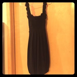 LBD with rose detailing