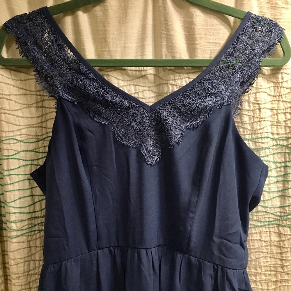Slate Blue Dress