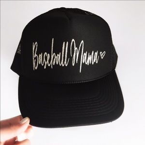 Baseball Mom Trucker Hat
