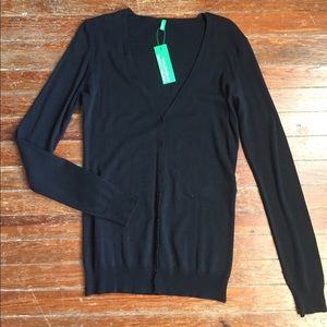 United Colors of Benetton black cardigan - XL