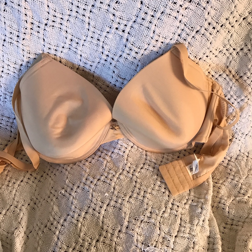 Nude Frederick's of Hollywood 40D Push Up Bra