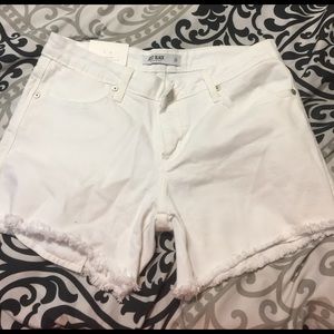 White shorts