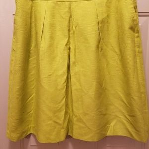 Eloquii citrine pocketed skirt