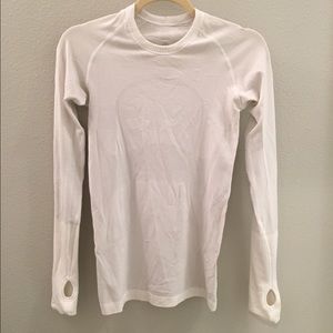 Lululemon white long sleeve