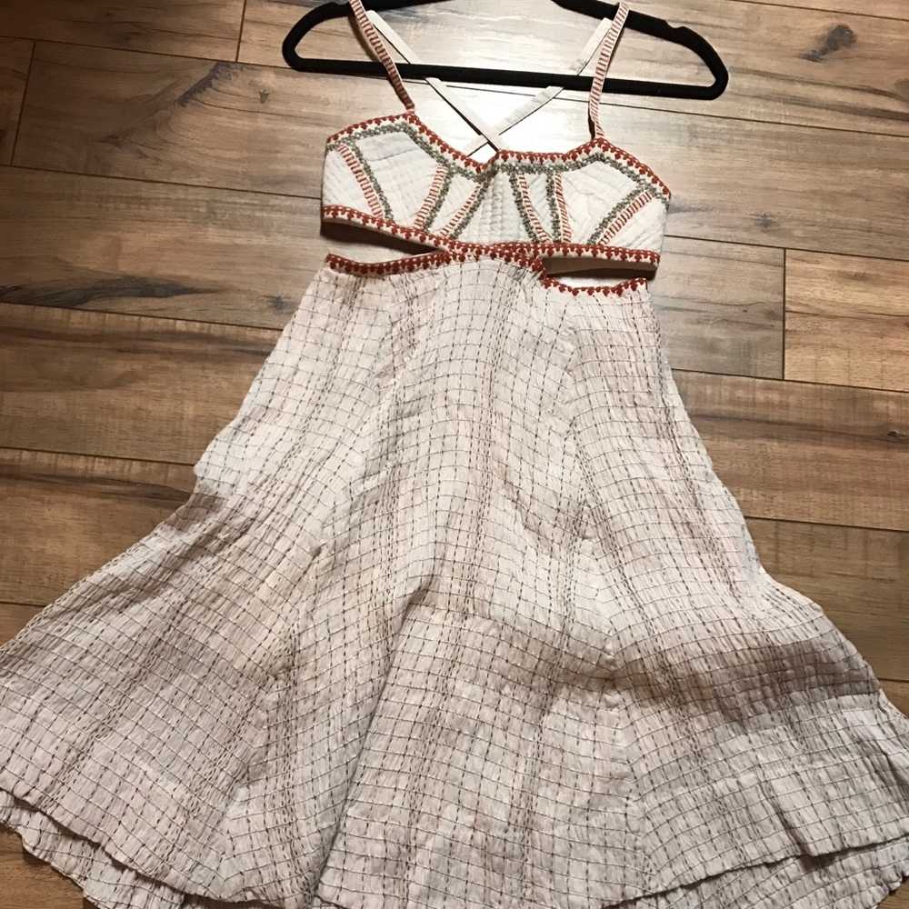 Free People cut out dress