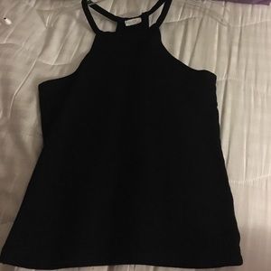 Black Halter top from PacSun