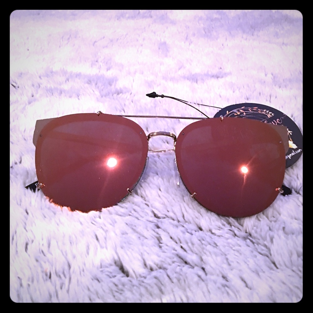 Mirror Flat Lens Sunglasses
