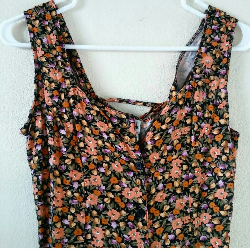 Vintage Button Front Dress