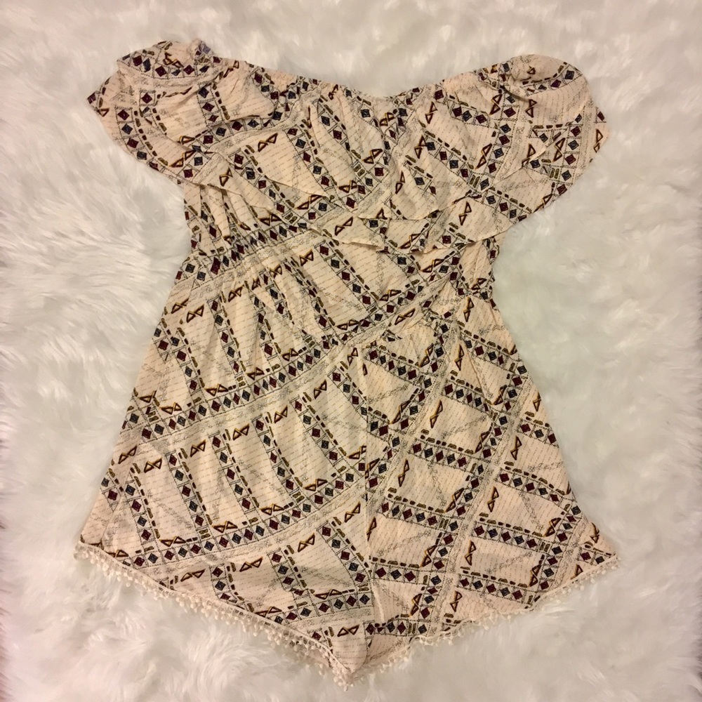 Strapless Romper Large
