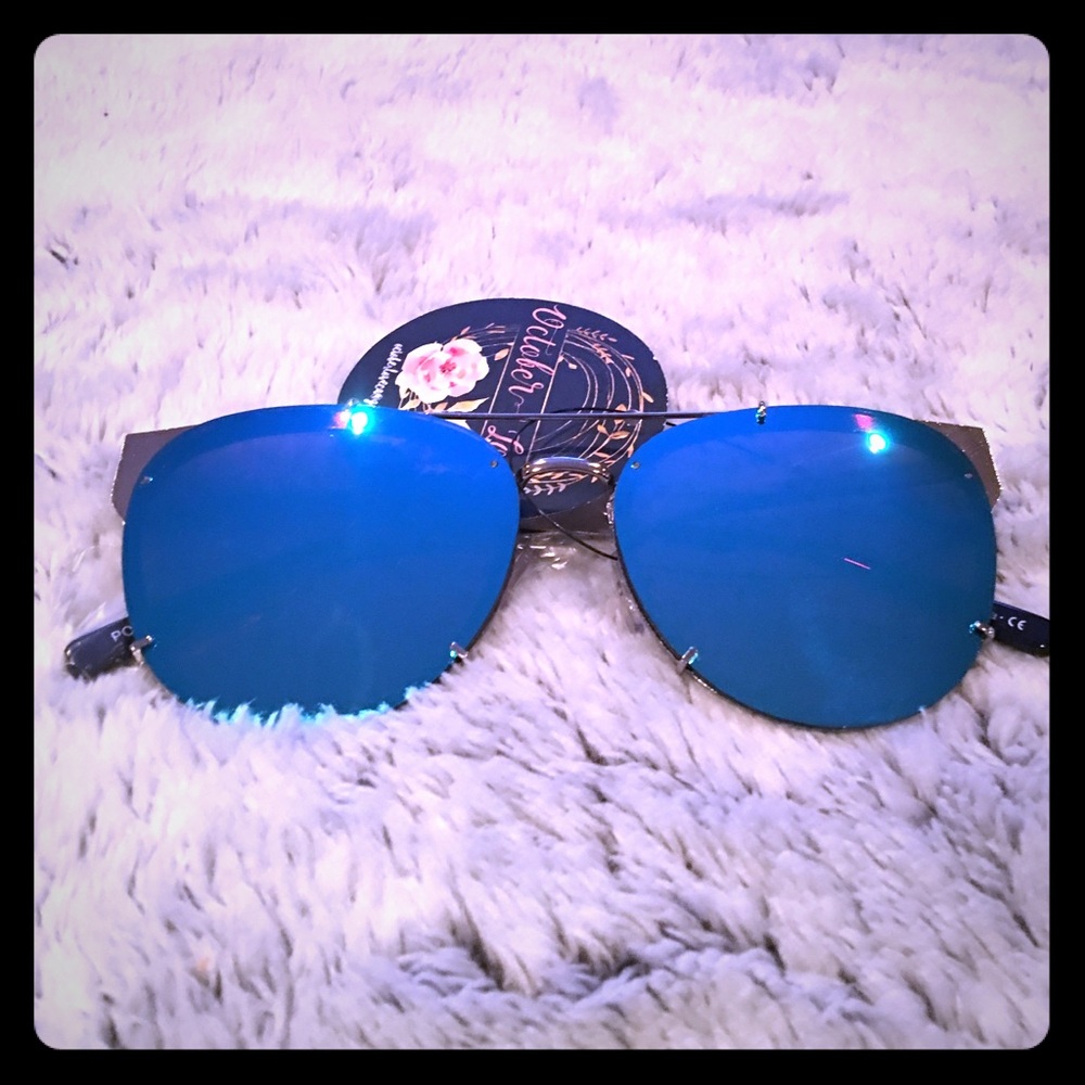 Mirror Flat Lens Sunglasses