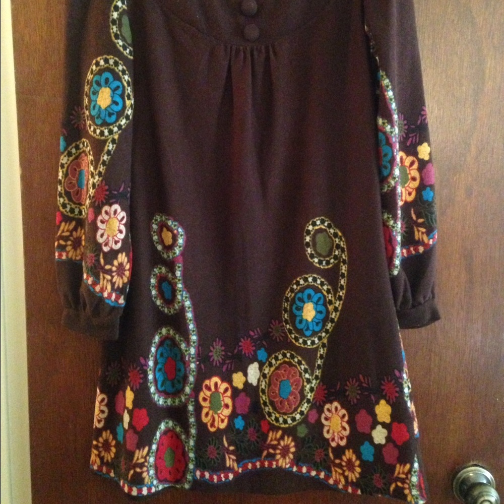 Finley Boutique Colorful Sweater Dress!