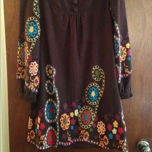 Finley Boutique Colorful Sweater Dress!