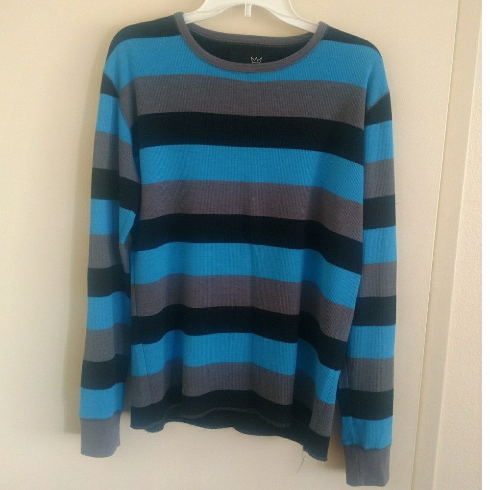 L Blue Crown Men's Thermal