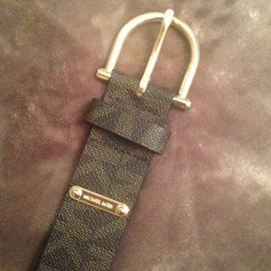 Micheal Kors Monogram belt