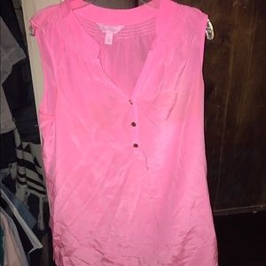 Pink Lilly Pulitzer tank