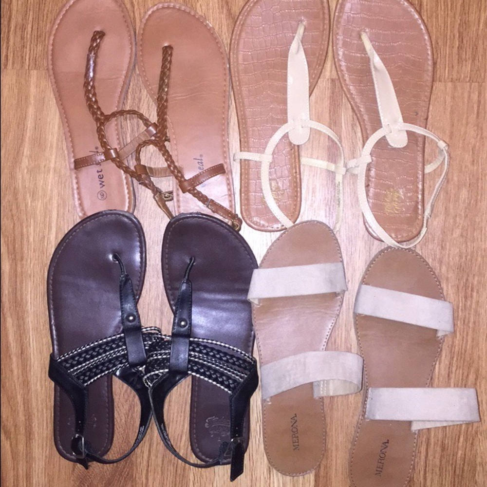 Sandal bundle!!