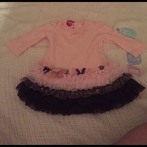 Kate Mack long sleeve baby dress