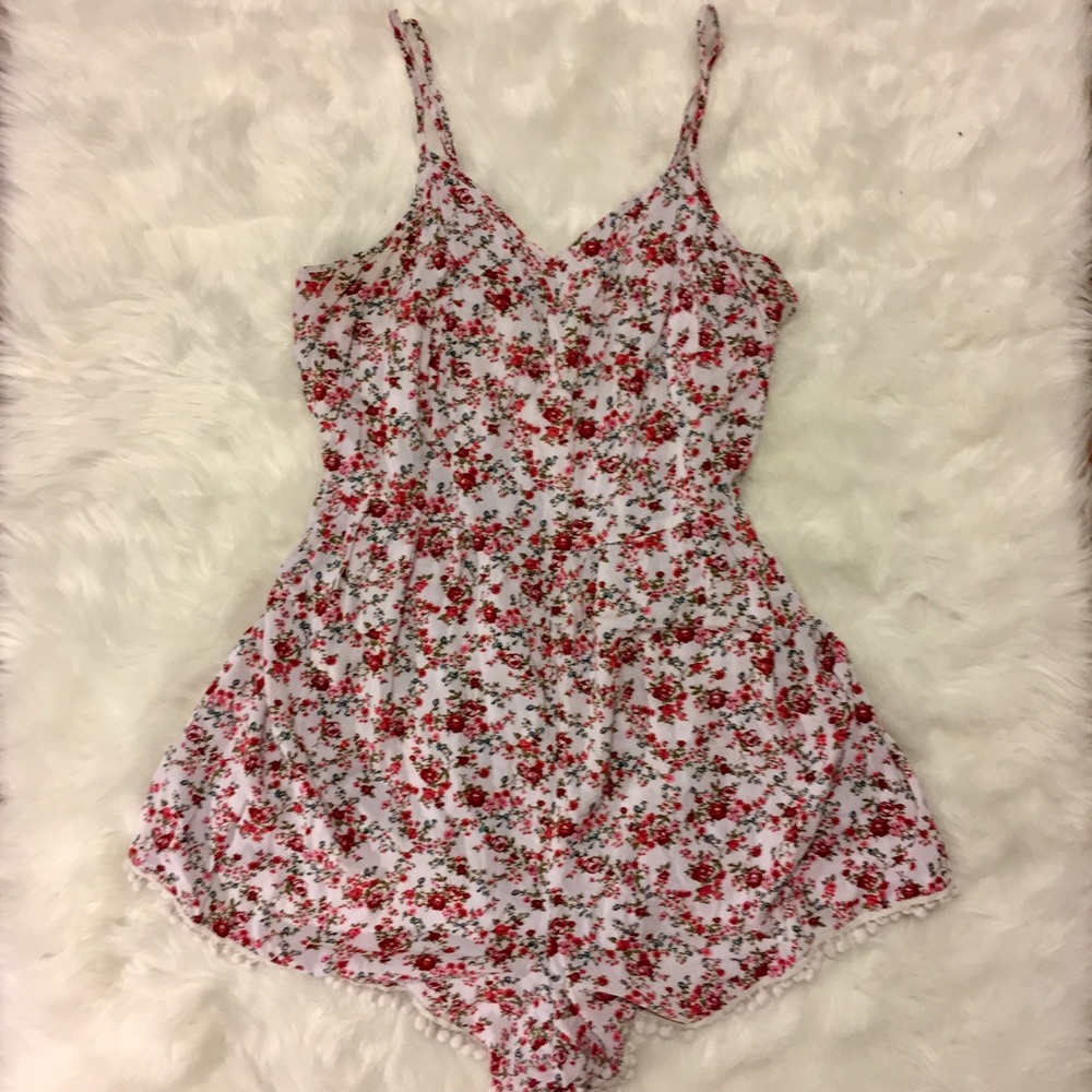 Floral Romper 2xl