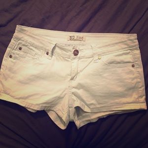 Light mint shorts