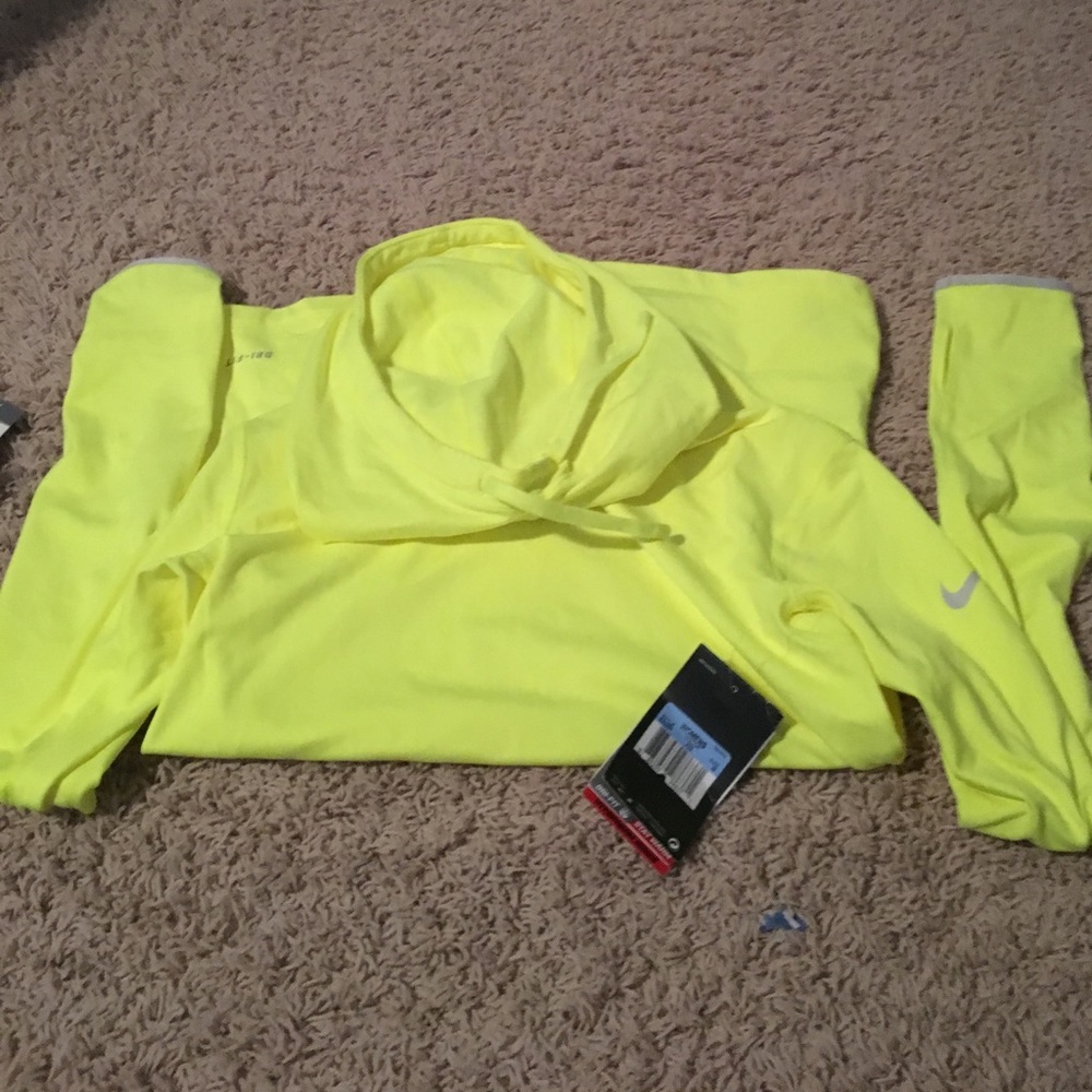Neon Yellow Nike Sweatshirt
