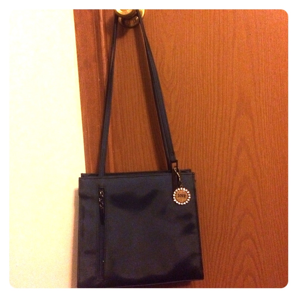 Dark navy purse