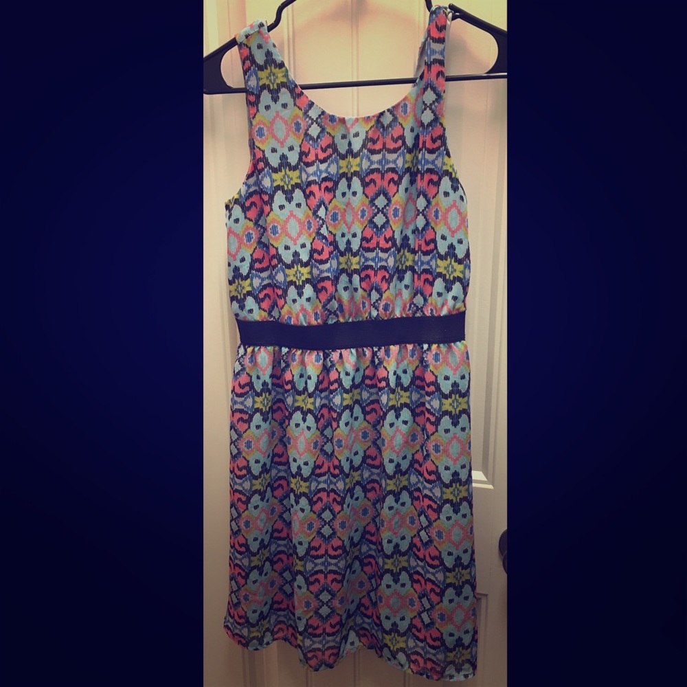 Multiple colored dress