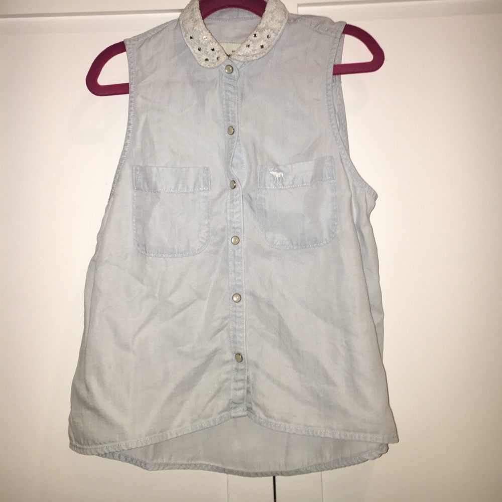 abercrombie flowery tank