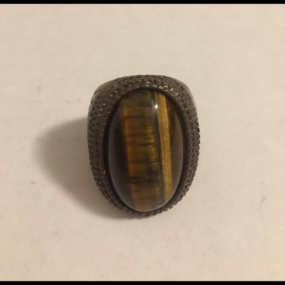Tiger eye ring