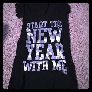 VS Pink New Years Tee